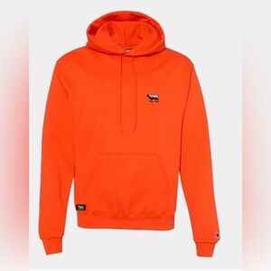 Black Sheep Champion Pullover Hoody Orange